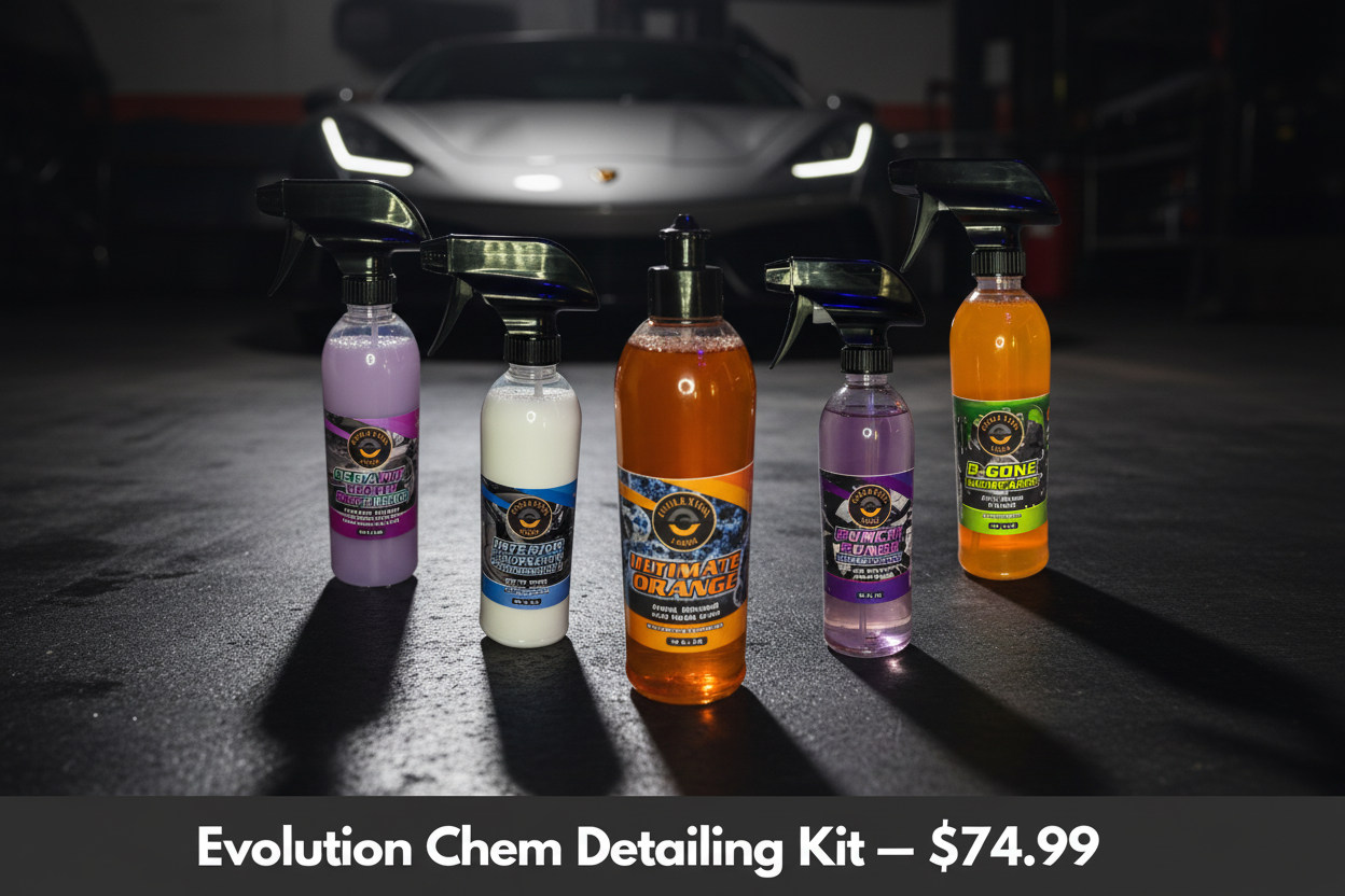Evolution Chem Detailing Kit — Lifestyle Ad